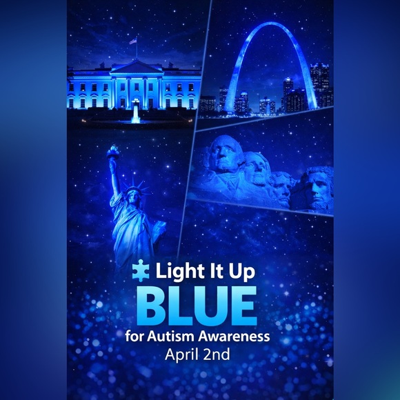Light It Up Blue April 2nd Autism Awareness Show - Picture 2 of 10